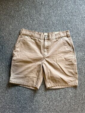 Brown Relaxed Shorts